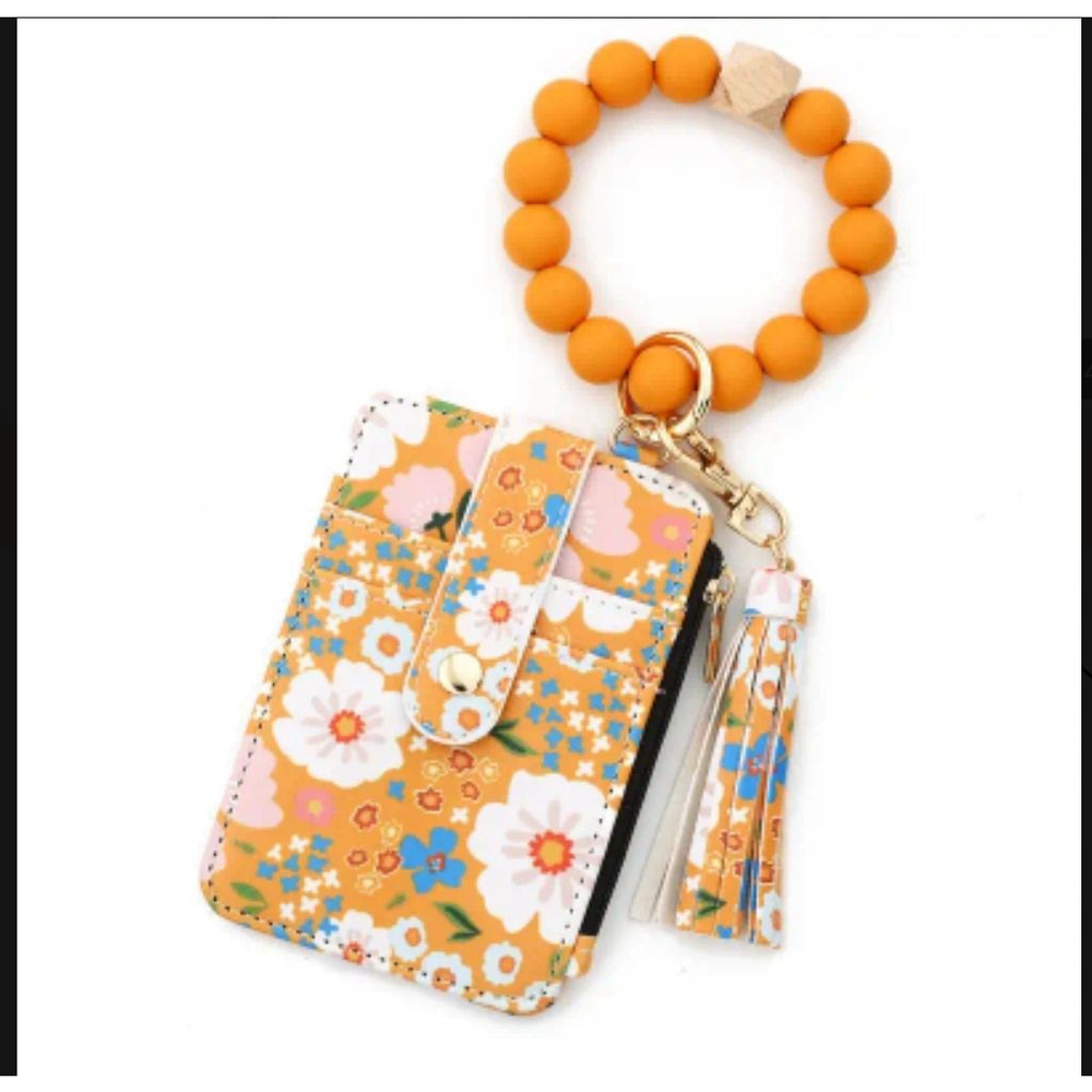 Women's Boho Style Beaded Tassel cardholder